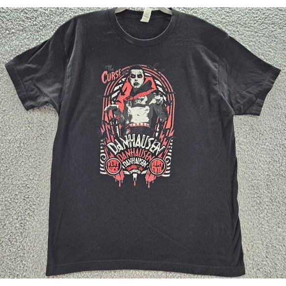 AEW Danhausen Shirt Mens Large All Elite Wrestling Crate Exclusive Nice Evil - Picture 1 of 5